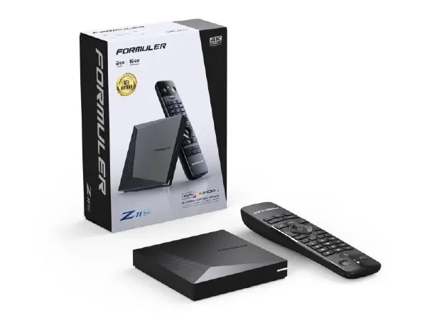 Boîtier Formuler et son emballage d'origine.